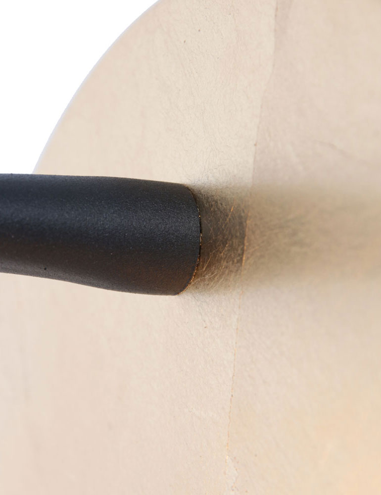 Designer Wandleuchte Trio Leuchten Aurora schwarz gold – Bild 4