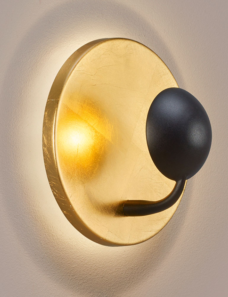 designer-wandleuchte-trio-leuchten-aurora-schwarz-gold-3170go