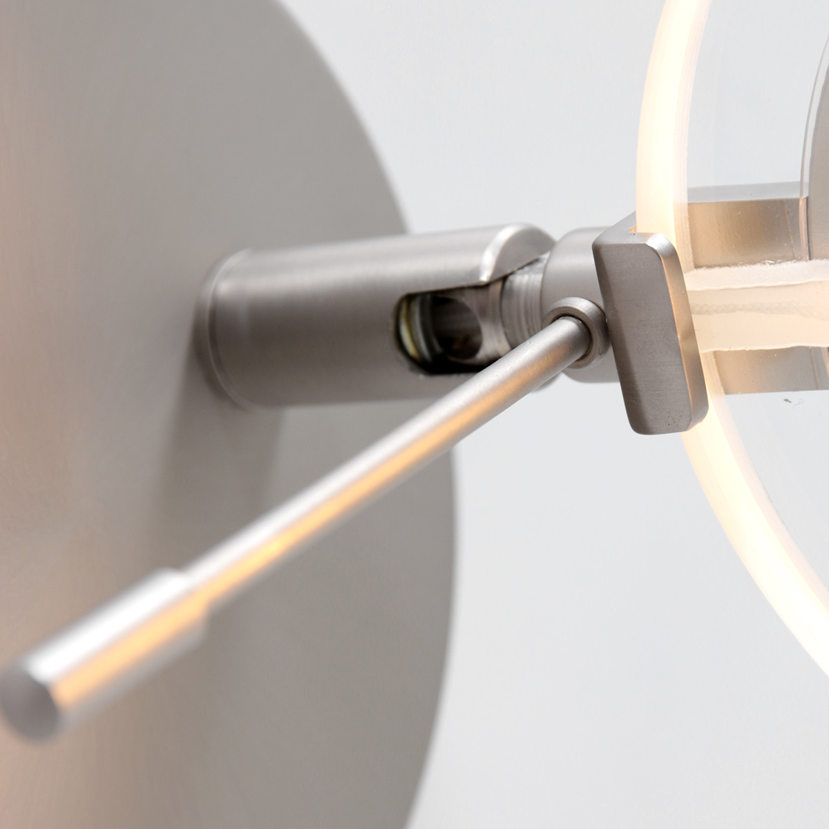 Dimmbare Nachttischlampe mit Glas Steinhauer Turound – Bild 3