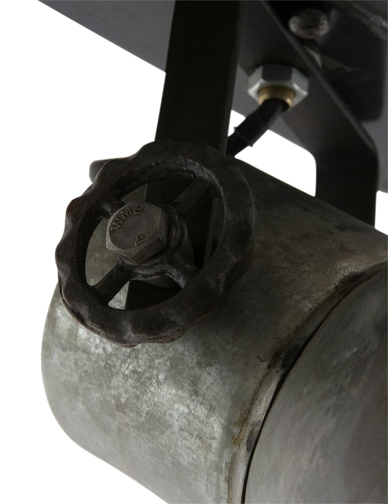 Dreflmmiger Deckenstrahler Light & Living Elay grau – Bild 5