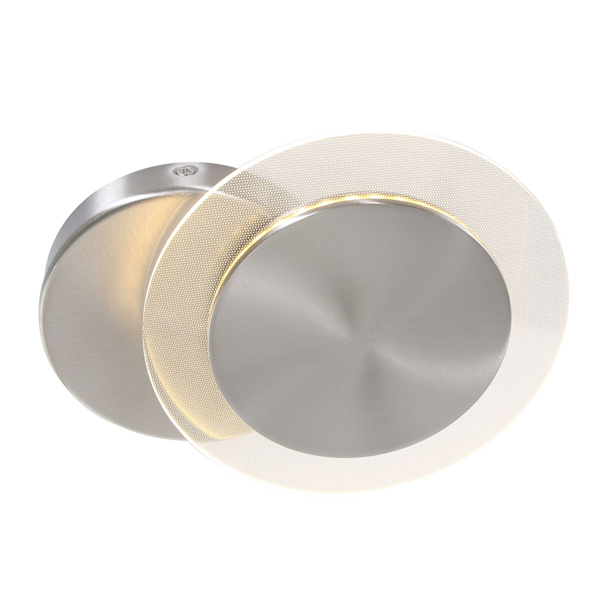 Moderne Stahl-Metall-Kunststoff-Wandlampe Steinhauer Lido – Bild 15