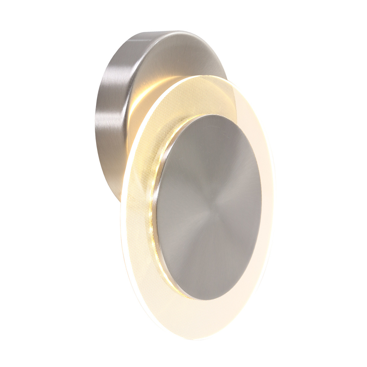 Moderne Stahl-Metall-Kunststoff-Wandlampe Steinhauer Lido – Bild 2