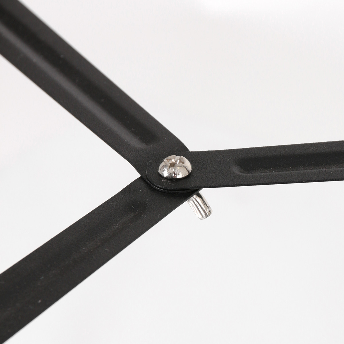 Dreibeinige Stehleuchte aus Naturholz / Schwarzem Metall Mexlite Triek – Bild 12