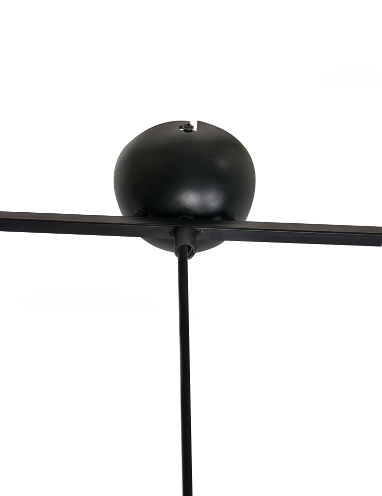 Dreiflammige Draht Tischleuchte Trio Leuchten Dave schwarz – Bild 7