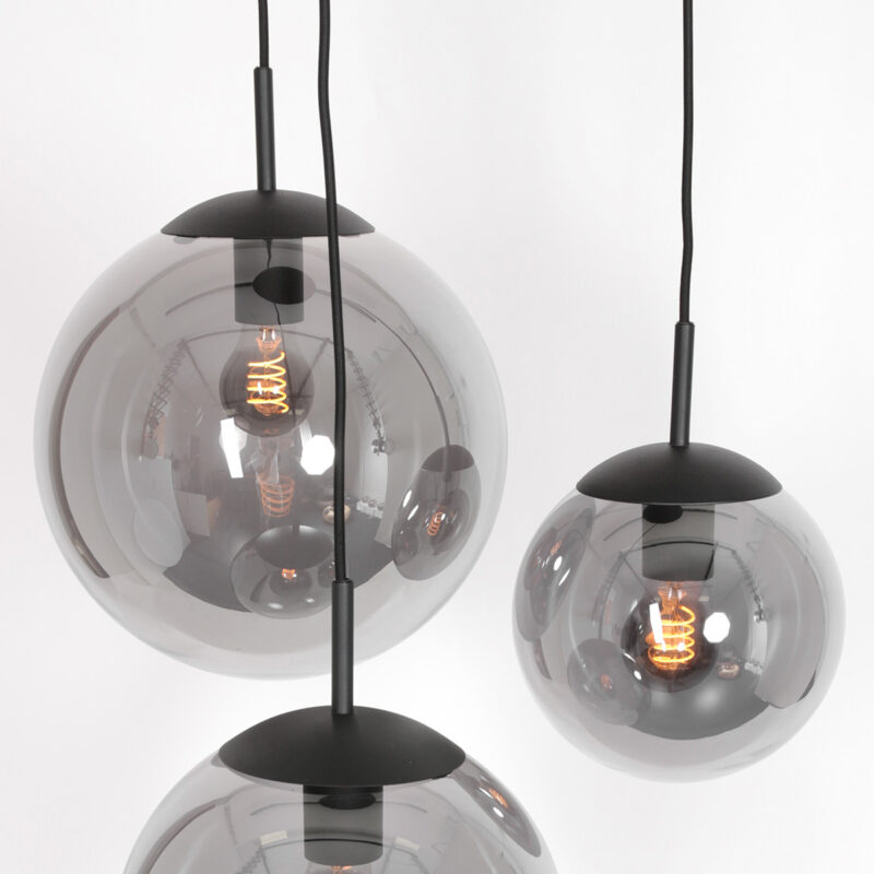 dreiflammige-rauchglas-kugellampe-steinhauer-bollique-schwarz-3123zw-5