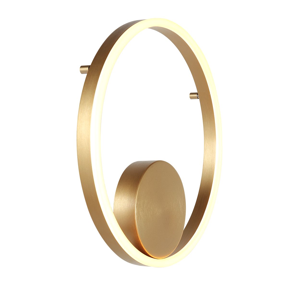 Elegante Mattschwarze Deckenlampe mit Goldakzent Steinhauer Mykty – Bild 2