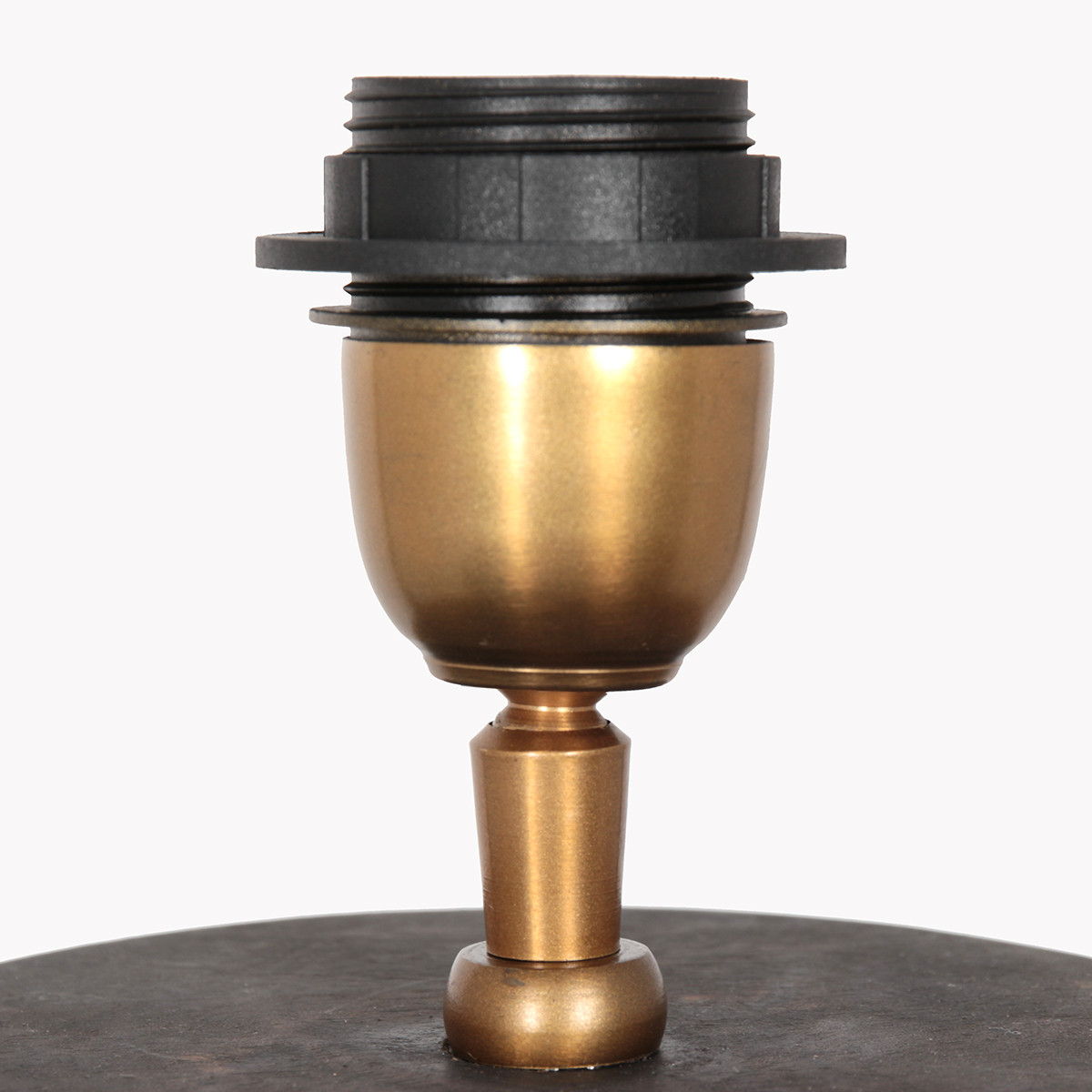 Ländliche schwarze Holztischlampe Anne Light & Home Lyons – Bild 5