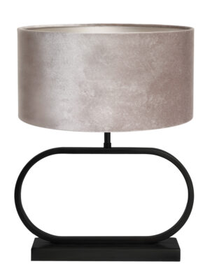 elegante-tischleuchte-mit-grauem-samt-lampenschirm-light-&-living-jamiro-schwarz-8312zw