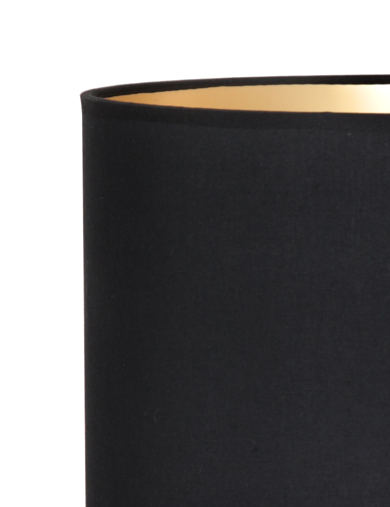 Elegante Tischleuchte schwarzer Lampenschirm Light & Living Circulum schwarz – Bild 3