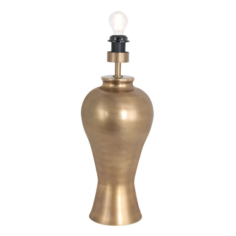 eleganter-lampenfuss-mit-blauem-samt-lampenschirm-steinhauer-brass-bronze-7306br-15