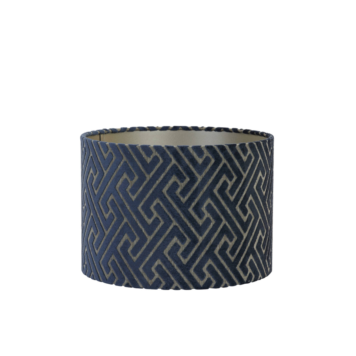 Exklusiver blauer Lampenschirm Light & Living Maze – Bild 2
