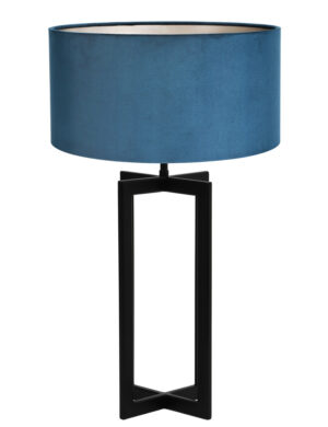 fensterbanklampe-mit-blauem-samtschirm-light-&-living-mace-schwarz-8456zw