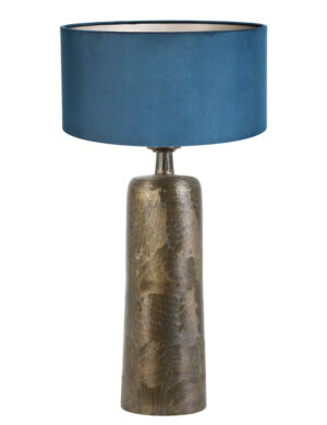 fensterbanklampe-mit-samtblauem-schirm-light-&-living-papey-bronze-8372br