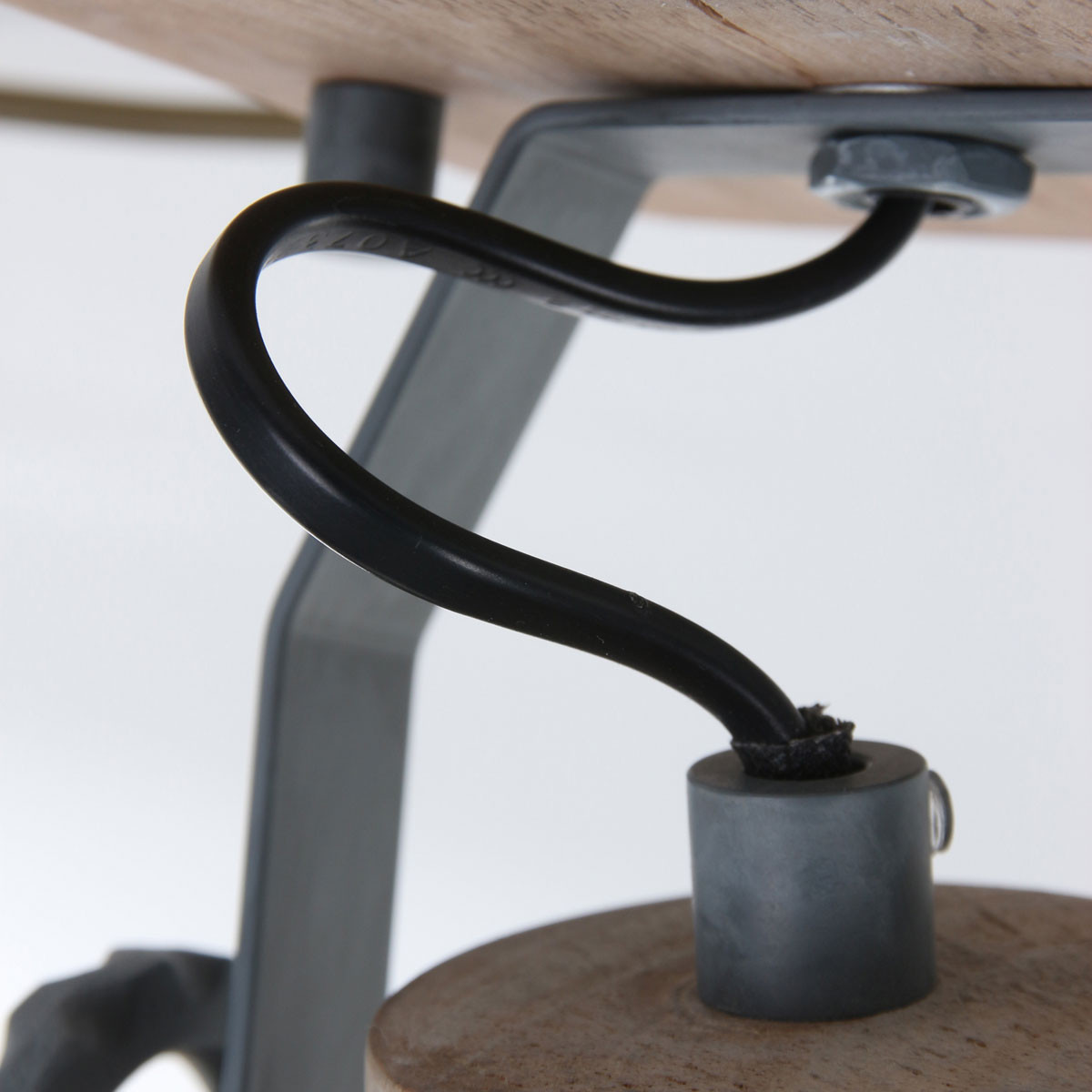 Feste Deckenleuchte mit Holz Mexlite Gearwood – Bild 6