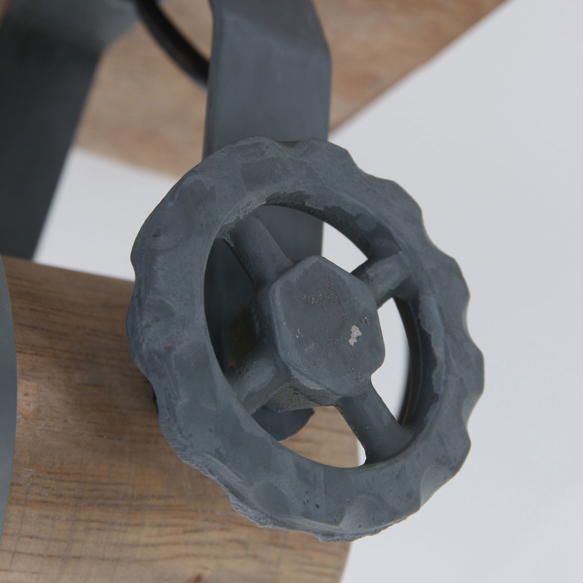 Feste Deckenleuchte mit Holz Mexlite Gearwood – Bild 7