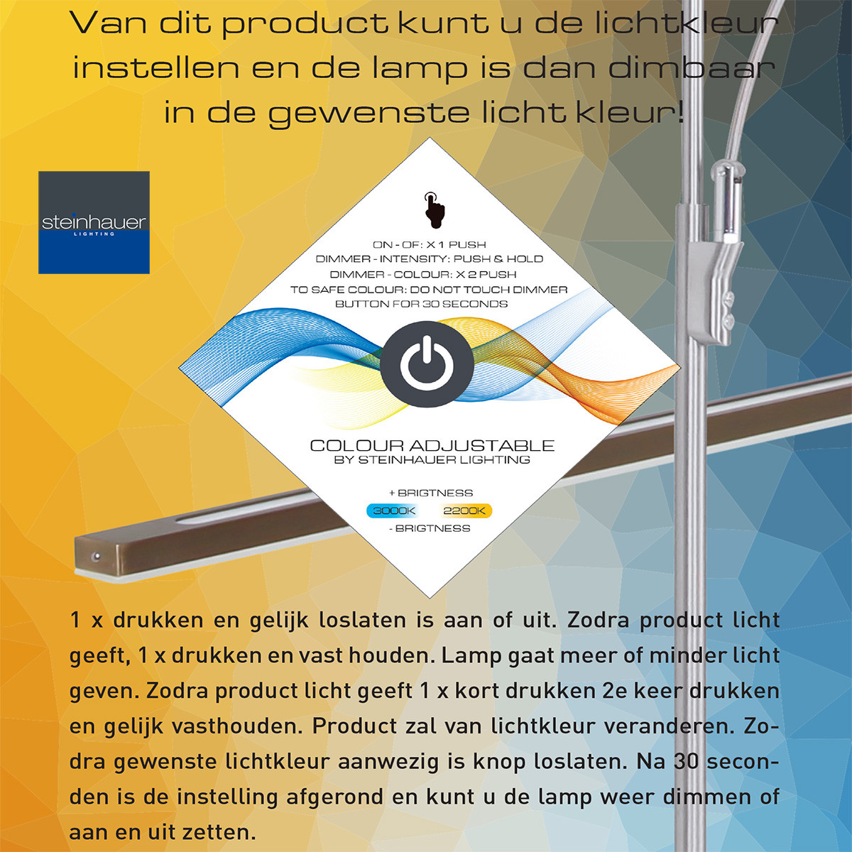 Feste LED-Leselampe Steinhauer Zenith LED – Bild 15