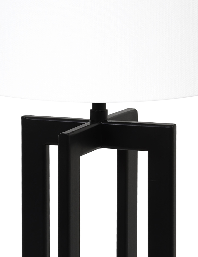 Frame Tischlampe mit weißem Schirm Light & Living Mace – Bild 2