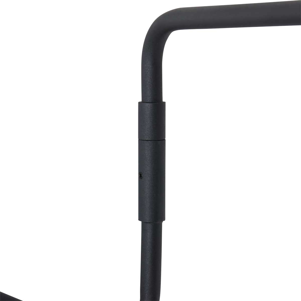 Gebogene Stehlampe mit orangefarbenem Schirm Steinhauer Linstrom – Bild 12