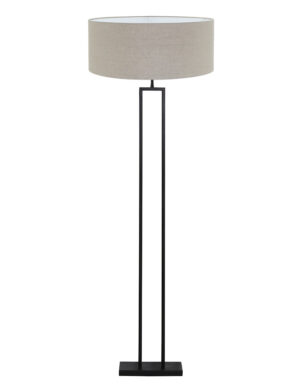 gerade-stehlampe-mit-weissem-schirm-light-&-living-shiva-braun-und-schwarz-3817zw
