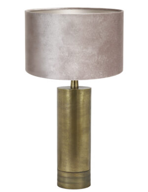 goldene-tischlampe-mit-silbernem-schirm-light-&-living-savi-8416br