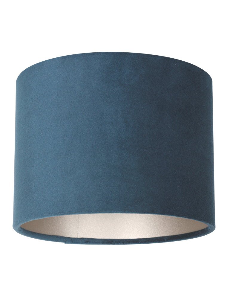 Goldene Wandlampe mit blauem Schirm Light & Living Montana blau und bronze – Bild 7