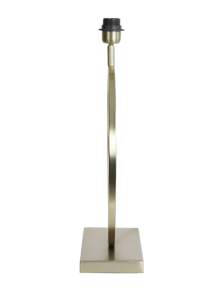 Goldfarbene Tischlampe mit taupefarbenem Schirm Light & Living Liva gold und taupe – Bild 5