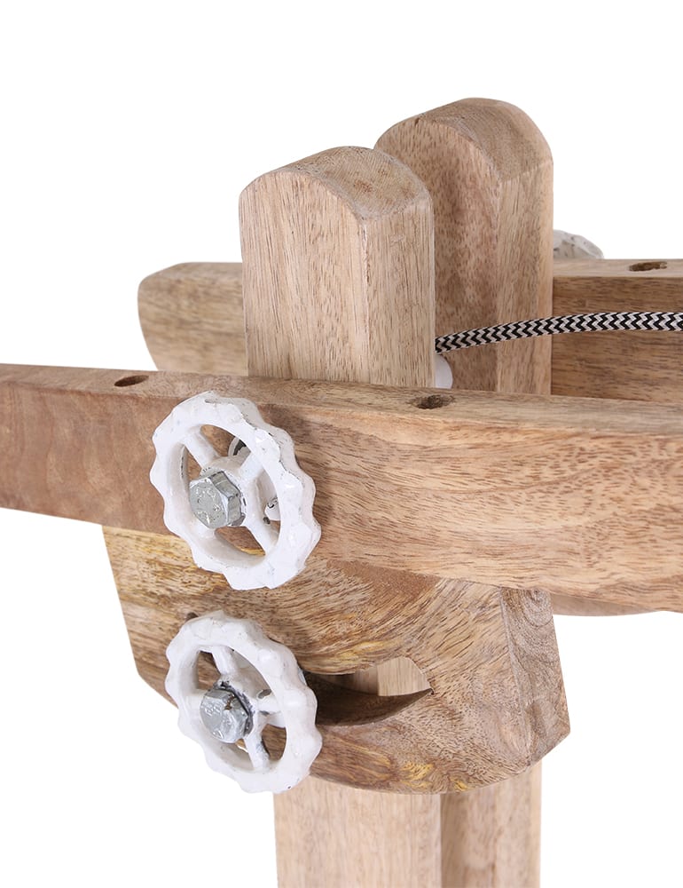 Große Stehlampe Licht & Living Edward weiß – Bild 8