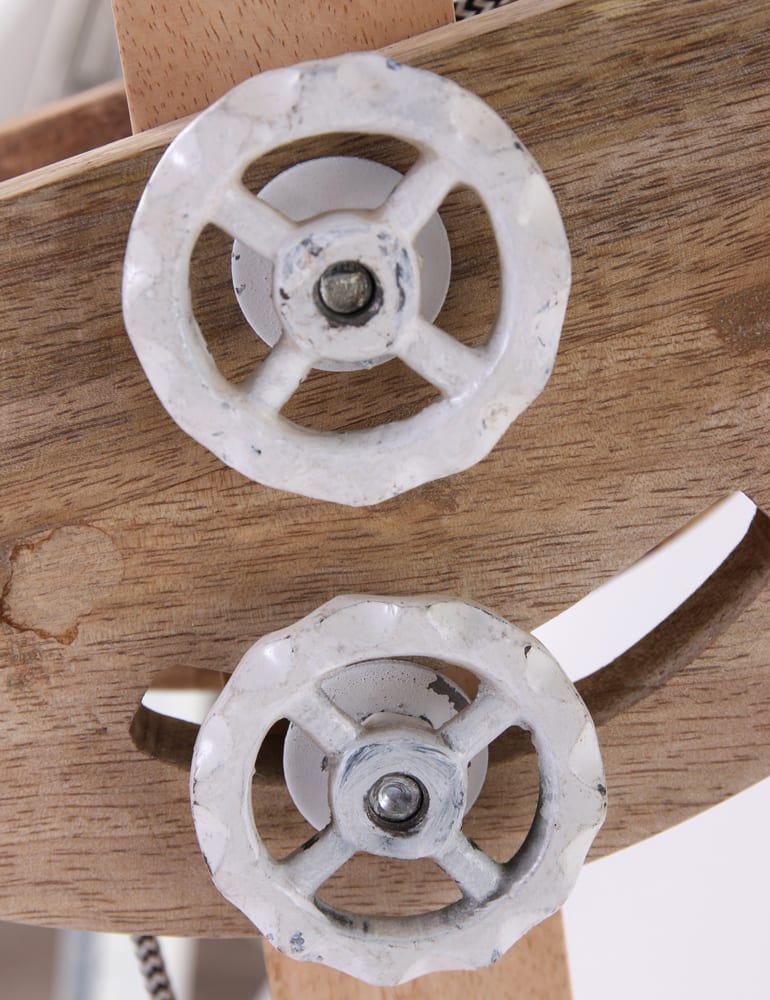 Große Stehlampe Licht & Living Edward weiß – Bild 9