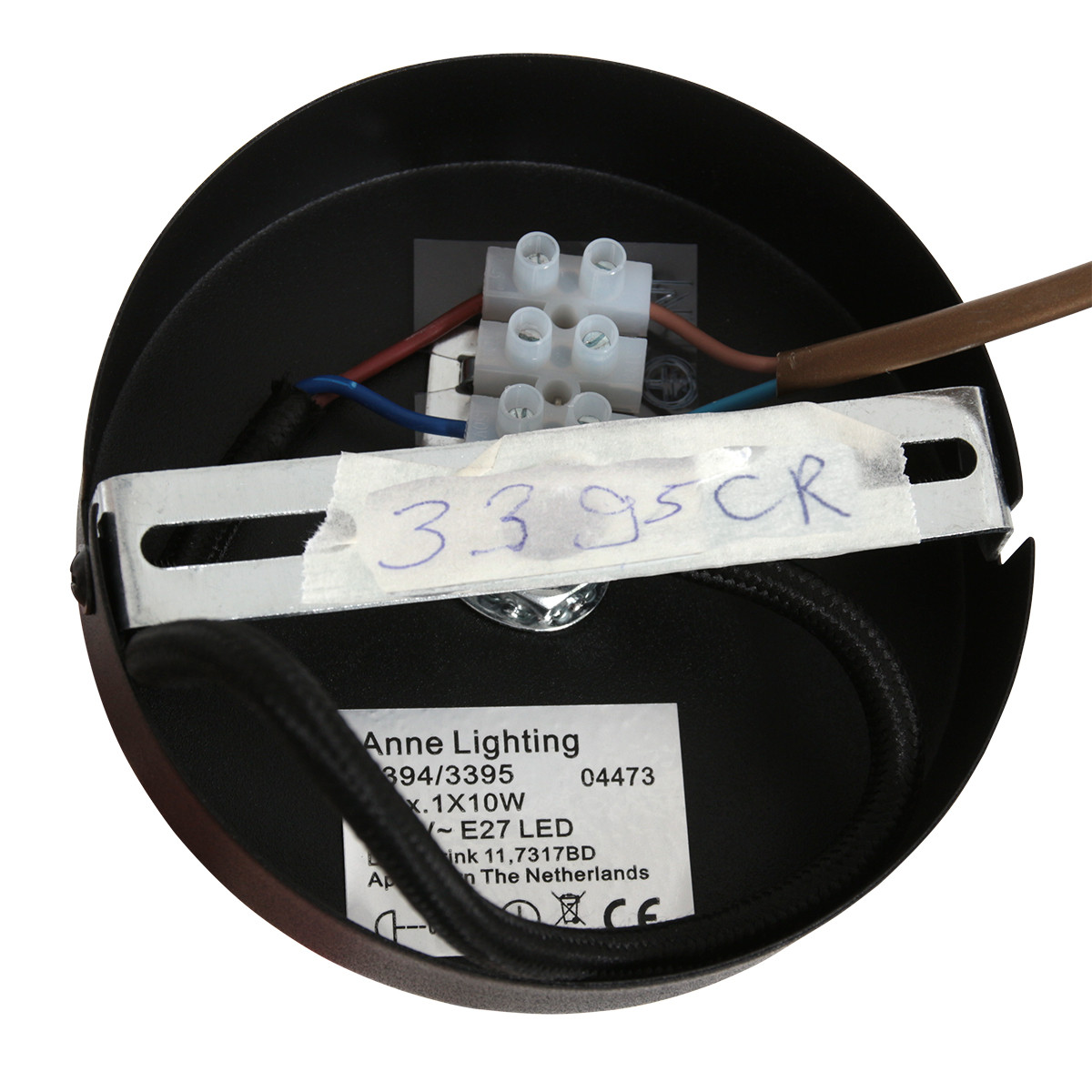 Orientalische cremefarbene handgeknüpfte Hängelampe Anne Light & Home Marrakesch – Bild 12