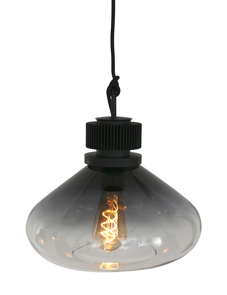 Rétro lampe suspendue en métal noir Steinhauer Flere – Bild 5