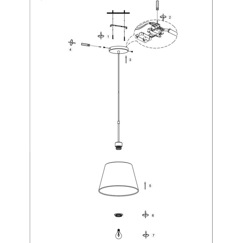 hangeleuchte-mit-rundem-lampenschirm-steinhaier-sparkled-light-schwarz-8157zw-8