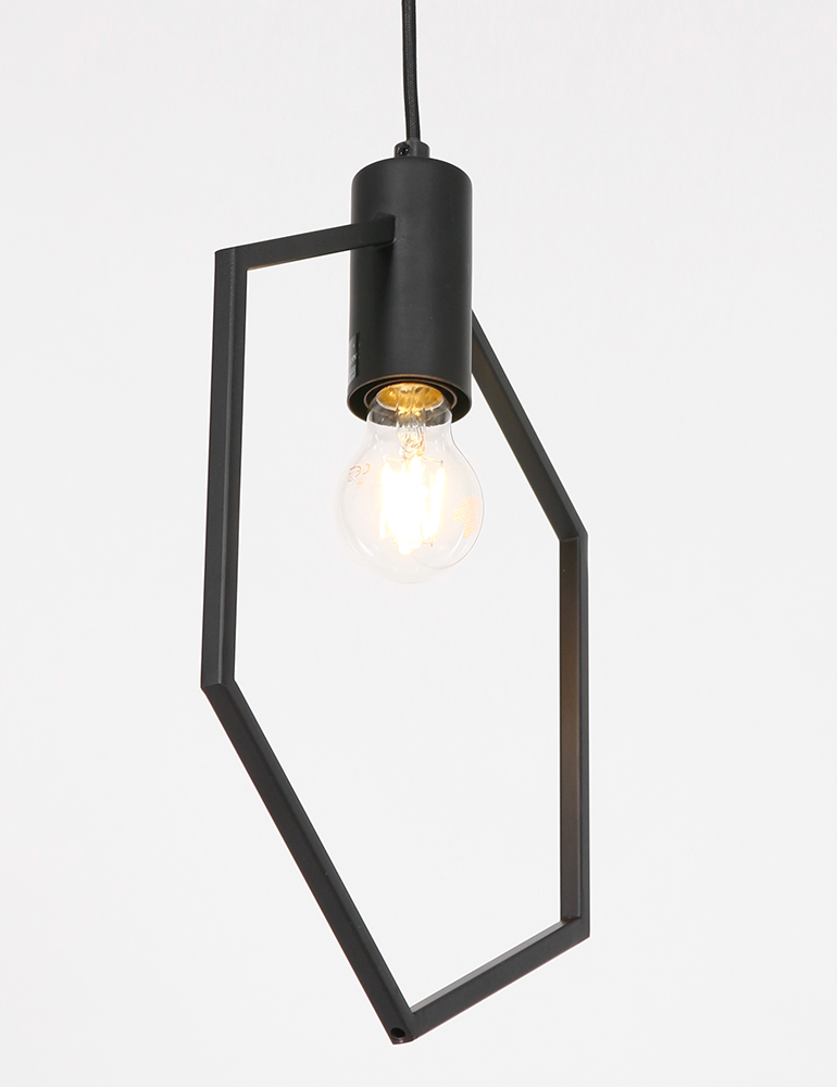 Hängeleuchte Sechseck Light & Living Aina schwarz – Bild 7
