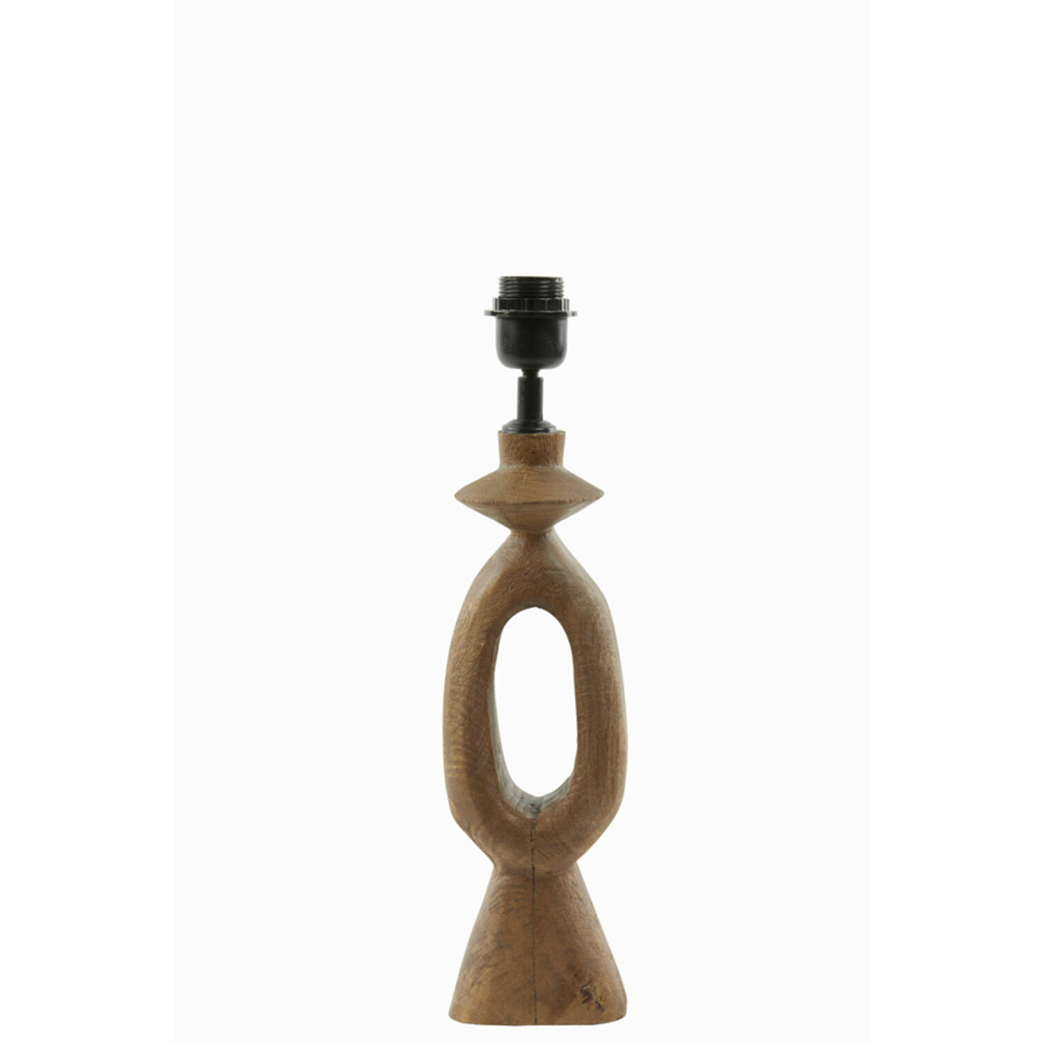 Holzlampenfuß braun Light & Living Django – Bild 2