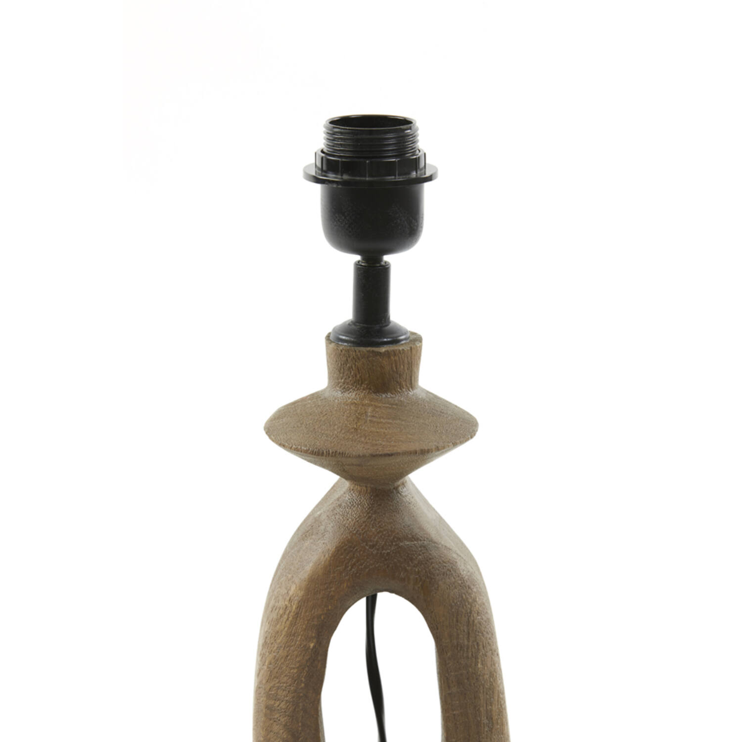 Holzlampenfuß braun Light & Living Django – Bild 3