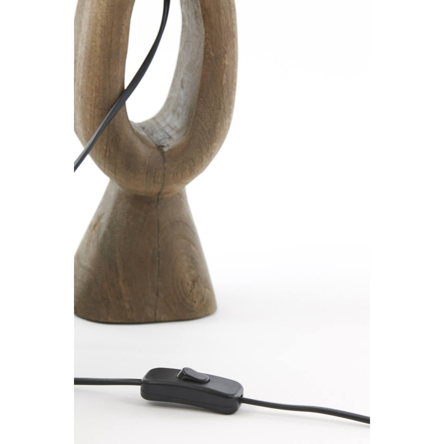 Holzlampenfuß braun Light & Living Django – Bild 5