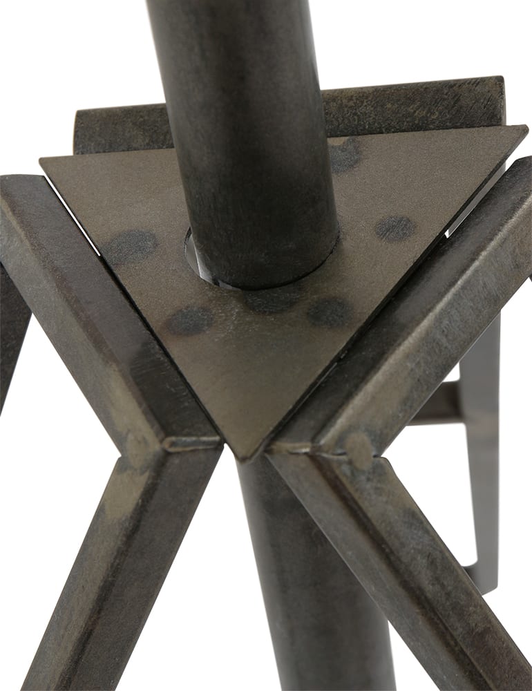 Industrial Stativ-Stehleuchte Light&Living Kyan Zink – Bild 10