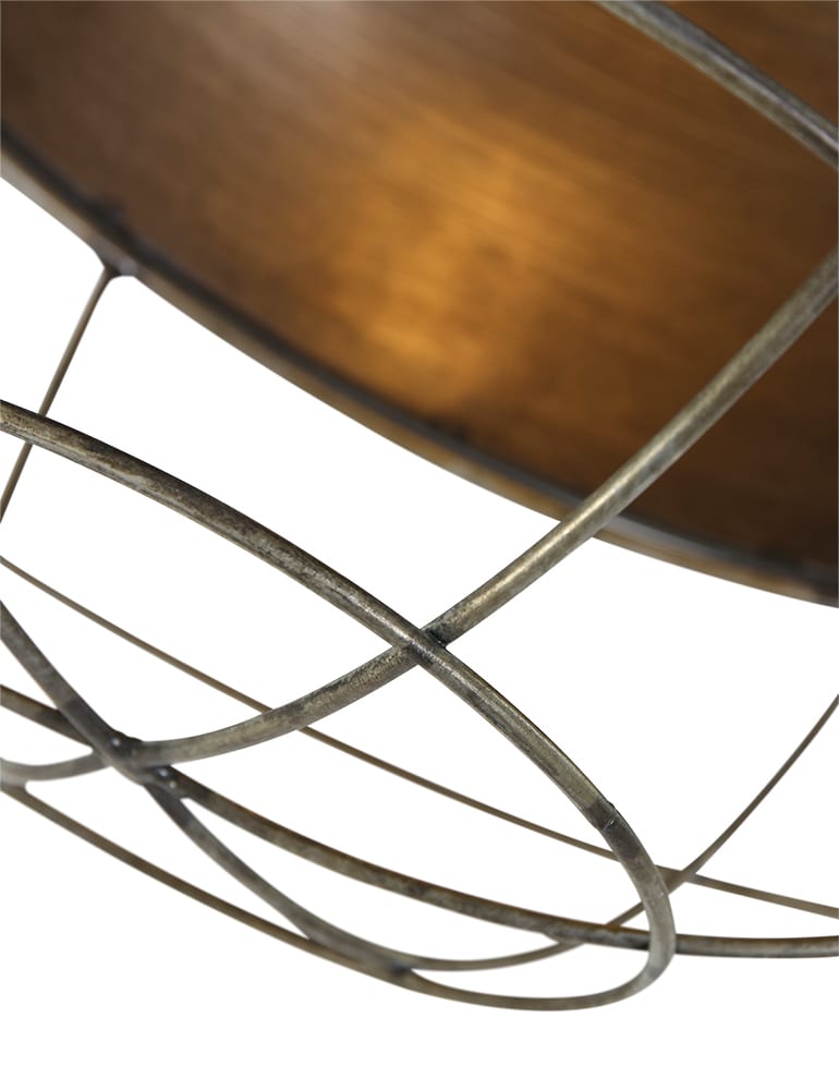 Industrial Stativ-Stehleuchte Light&Living Kyan Zink – Bild 5