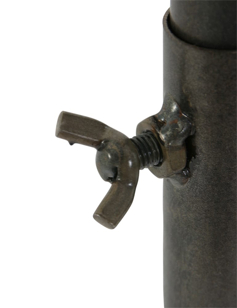 Industrial Stativ-Stehleuchte Light&Living Kyan Zink – Bild 8