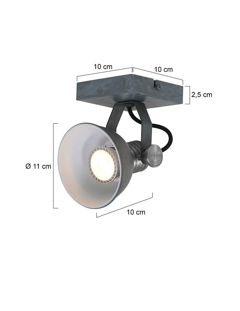 Industrieller LED Deckenspot Steinhauer Brooklyn – Bild 9