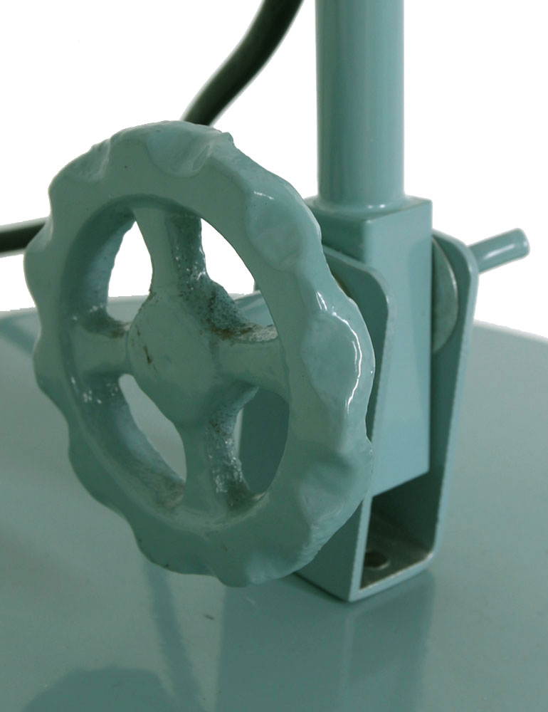 Industrie Tischleuchte Anne Lighting Dolphin grün/grau – Bild 6