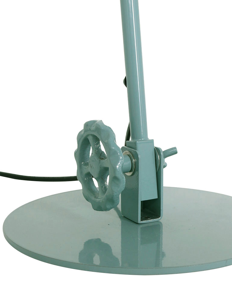 Industrie Tischleuchte Anne Lighting Dolphin grün/grau – Bild 8