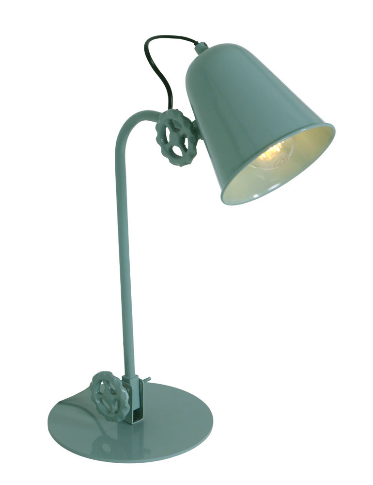 industrie-tischleuchte-anne-lighting-dolphin-grun/grau-1324g
