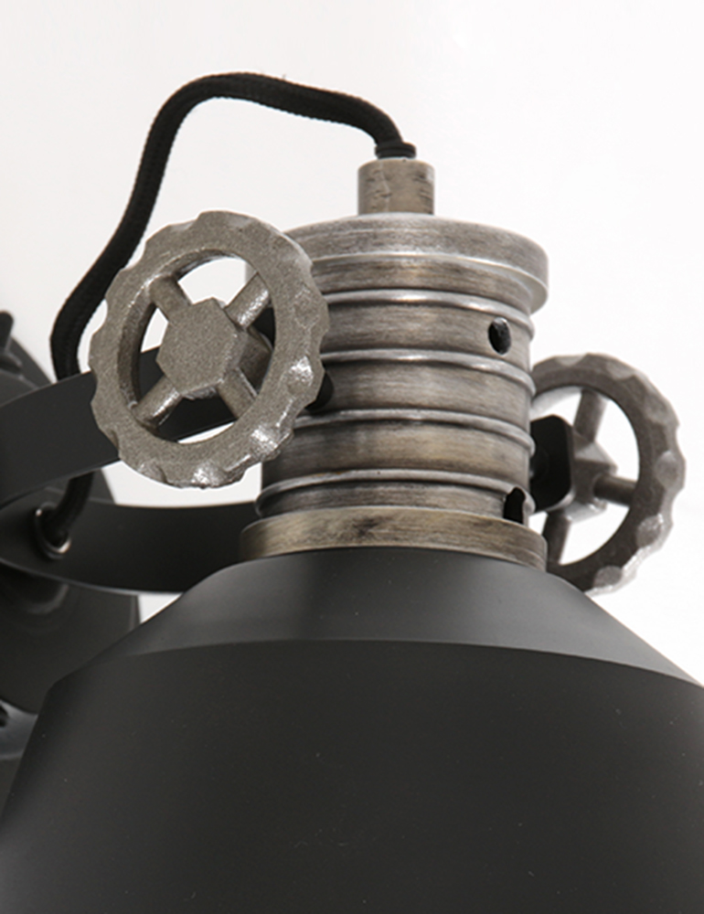 Industrieller Wandspot Anne Light & Home Sprocket – Bild 7