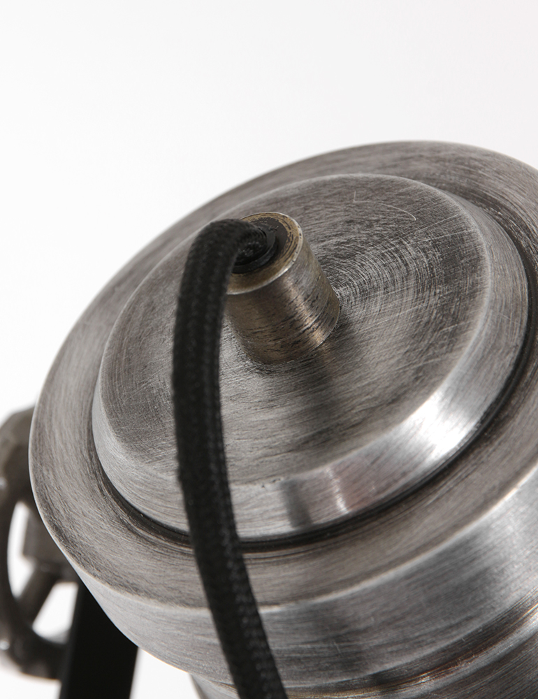 Industrielampe mit Stativ Anne Light & Home Sprocket schwarz – Bild 11