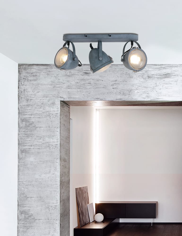 Industrielle Dreilichtlampe Mexlite Paco – Bild 2