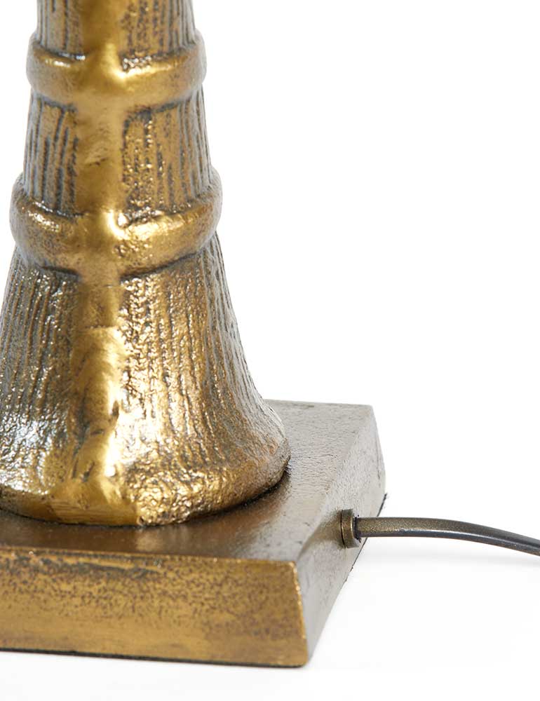 Industrielle Tischlampe Light & Living Palmtree bronze – Bild 6