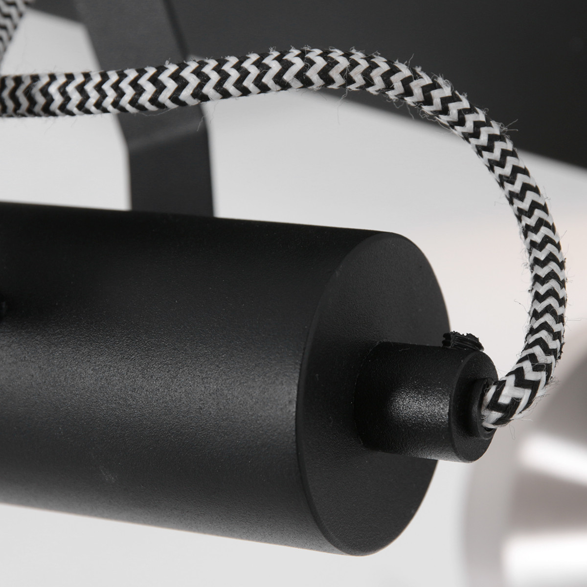 Doppelte Laterne Schwarzer / Stahl Spot Mexlite Acier – Bild 12