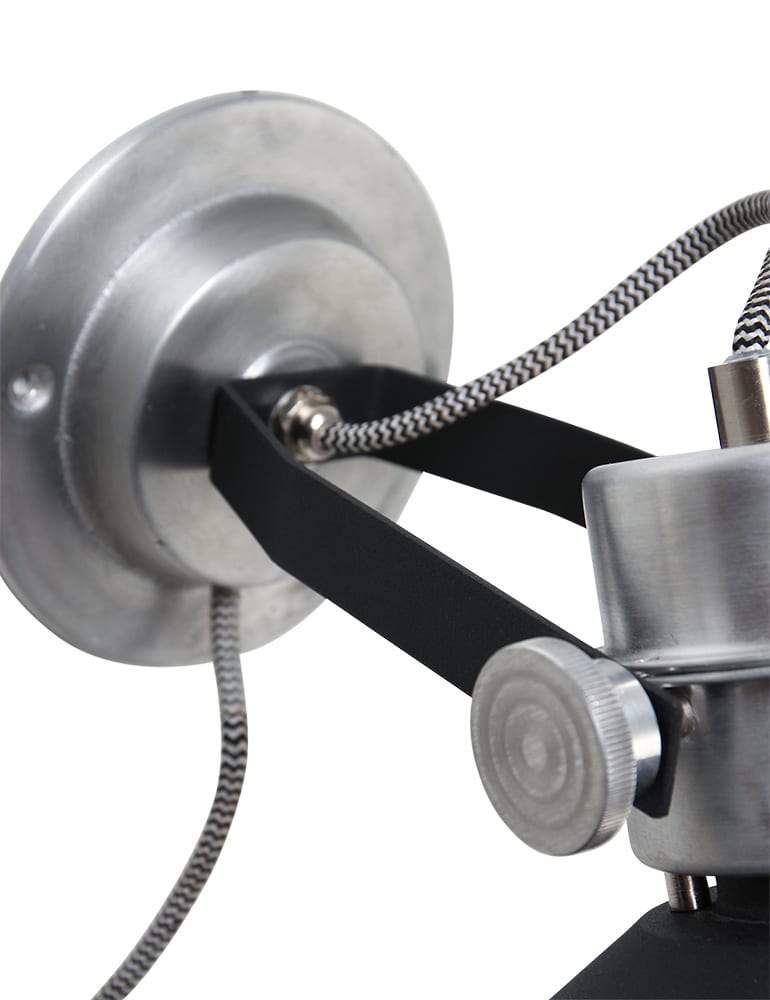 Industriewandleuchte Anne Zappa schwarz – Bild 6