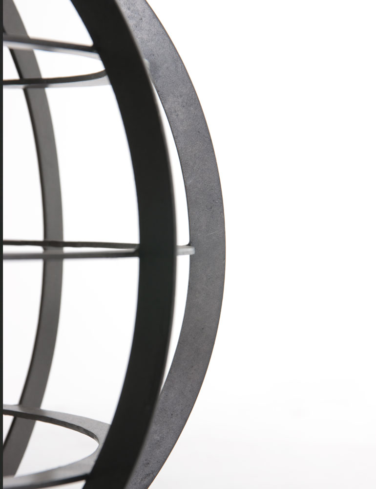 Käfiglampe Deckenleuchte Light & Living Suzy schwarz – Bild 2