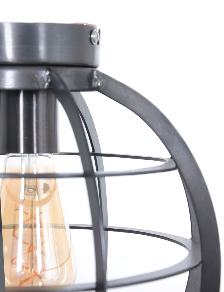 Käfiglampe Deckenleuchte Light & Living Suzy schwarz – Bild 3